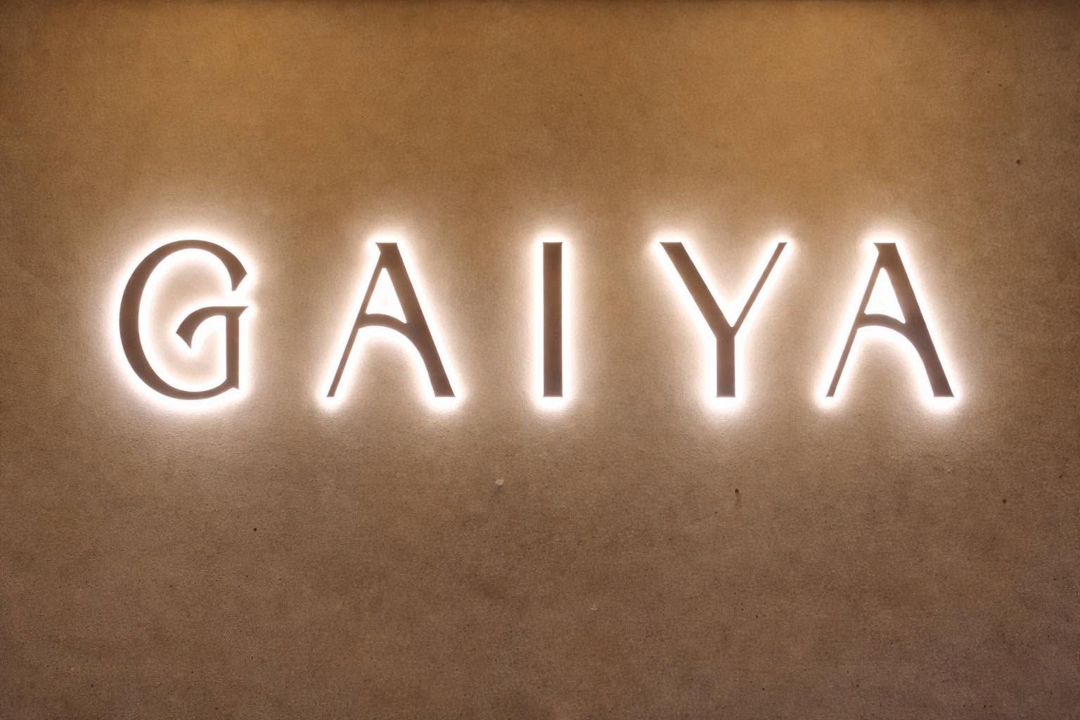 La devanture de GAIYA